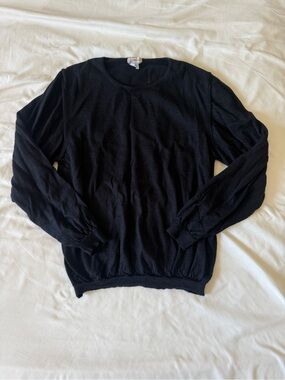 MALO | Black Crewneck Sweater - Classic Everyday Knit